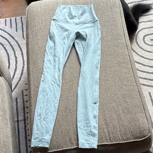 Light Blue High-Waisted Leggings